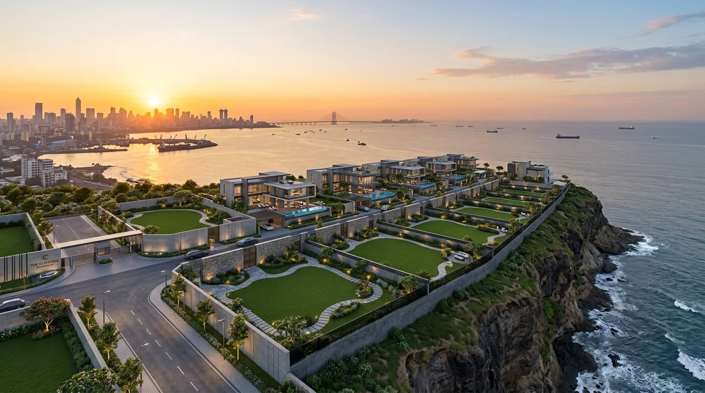 Mumbai Coastal Cliff Villa Plots